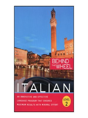 Behind the Wheel--Italian 2 - Audiobook